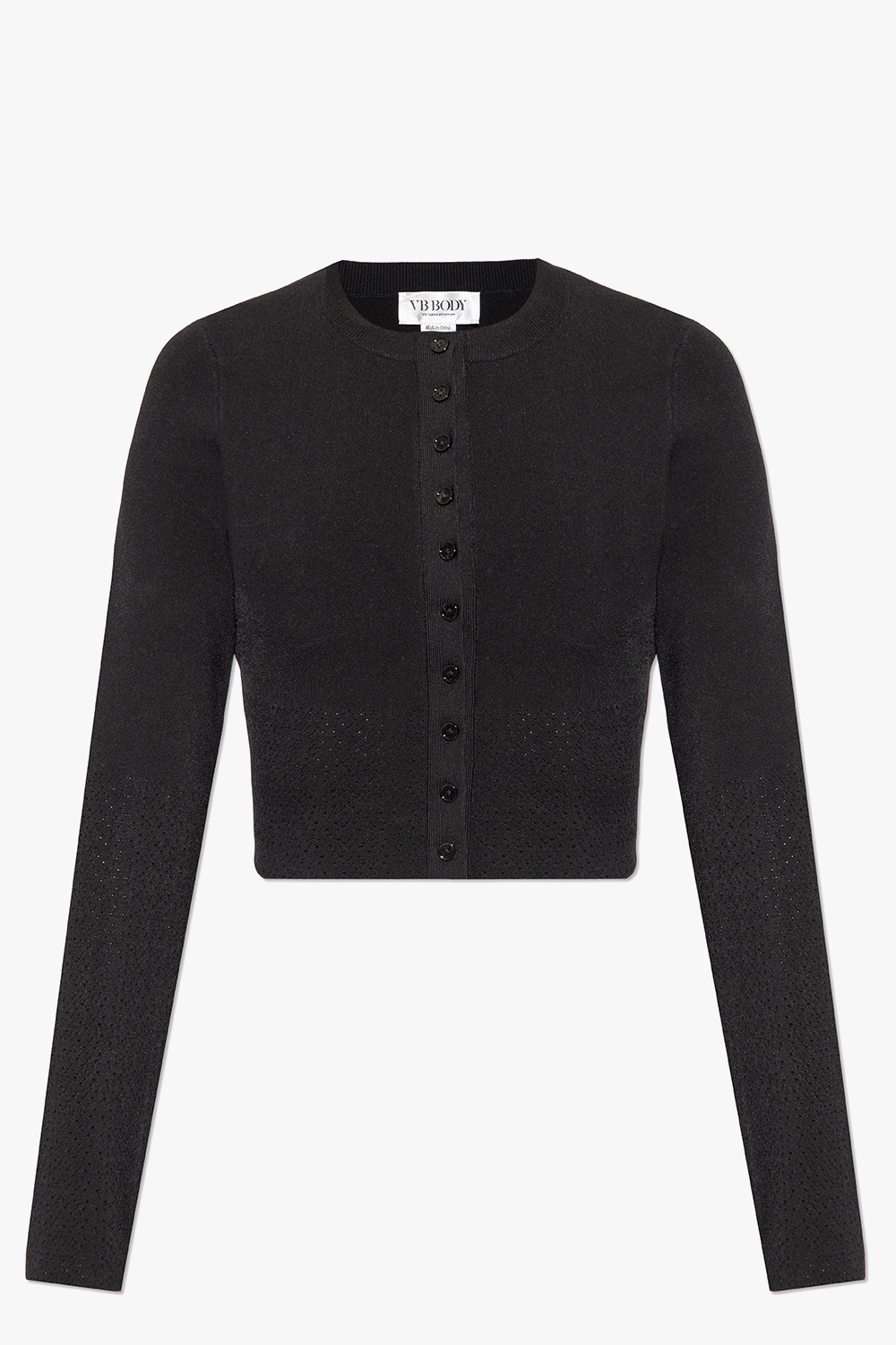 Black Perforated cardigan Victoria Beckham - T-shirt Salewa Print